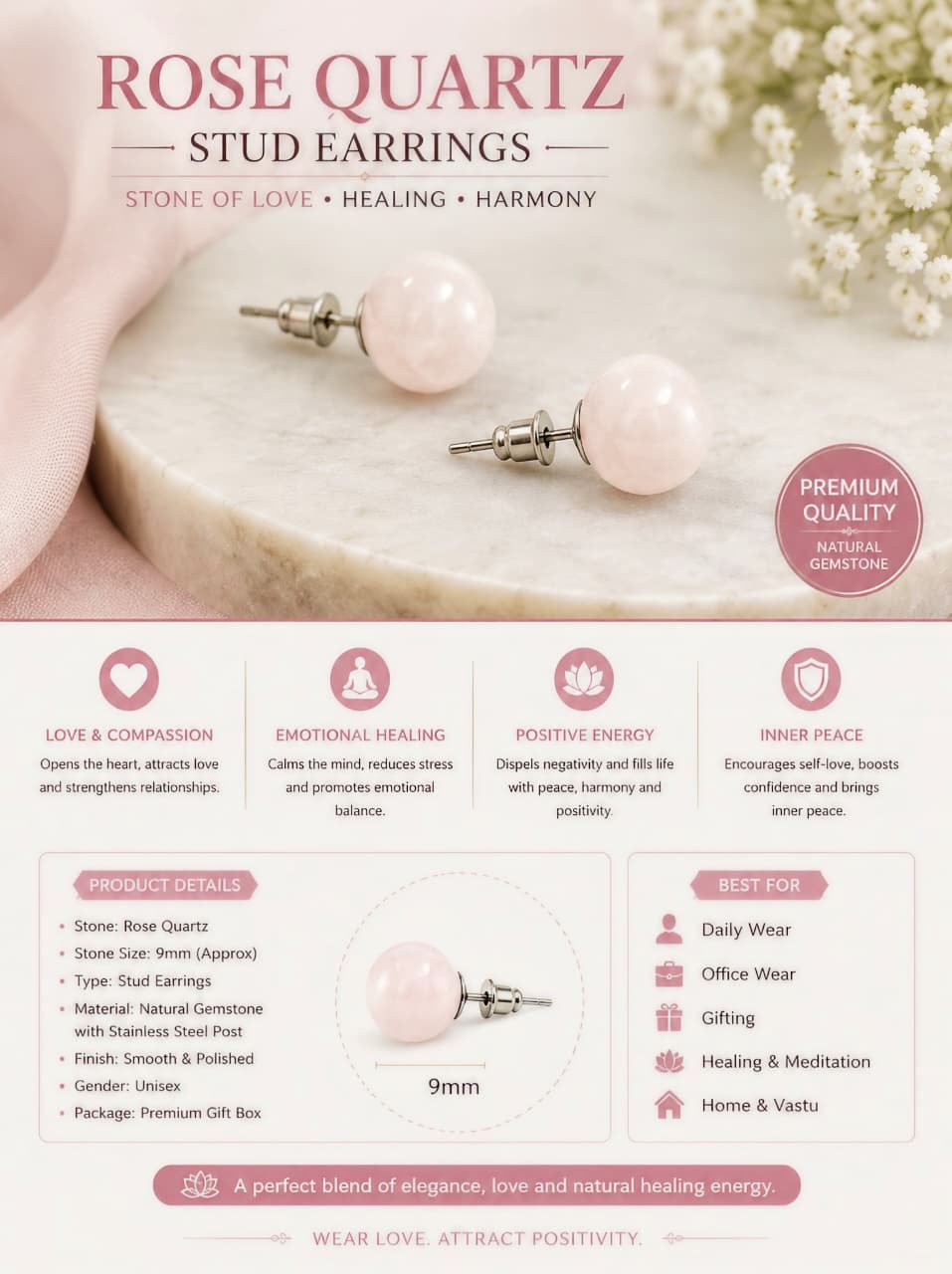 WhatsApp Image 2026-05-29 at 11.36.46 AM Rose Quartz Stud Earrings