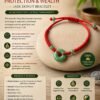 Feng Shui Protection & Wealth Jade Donut Bracelet