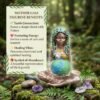 Mini Size Earth Mother Gaia Statue