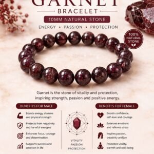 AAA Grade Garnet Bracelet
