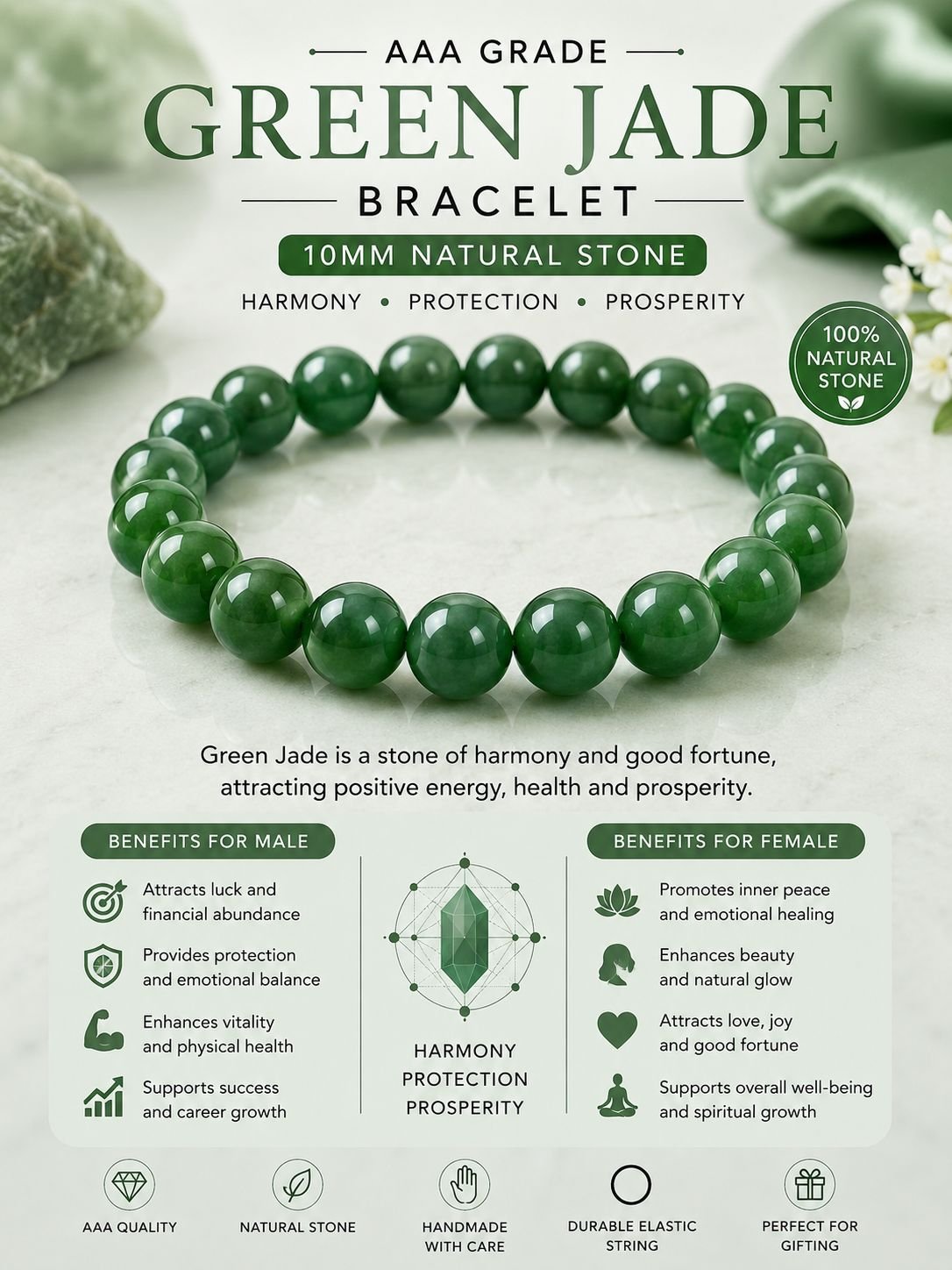 WhatsApp Image 2026-06-05 at 2.25.57 AM AAA Grade Green Jade Bracelet