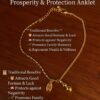 Fú & Zhū Prosperity & Protection Anklet