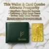 Prosperity Success Wallet & Blessing Card Combo