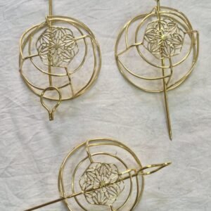 Golden Hair Pin Set