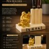 Lucky Buddha Pen Holder