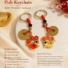 Chinese Lucky Fish Keychain