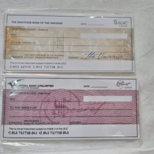 Abundance cheque book