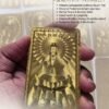 Gold Guan Yin Bodhisattva Amulet Card