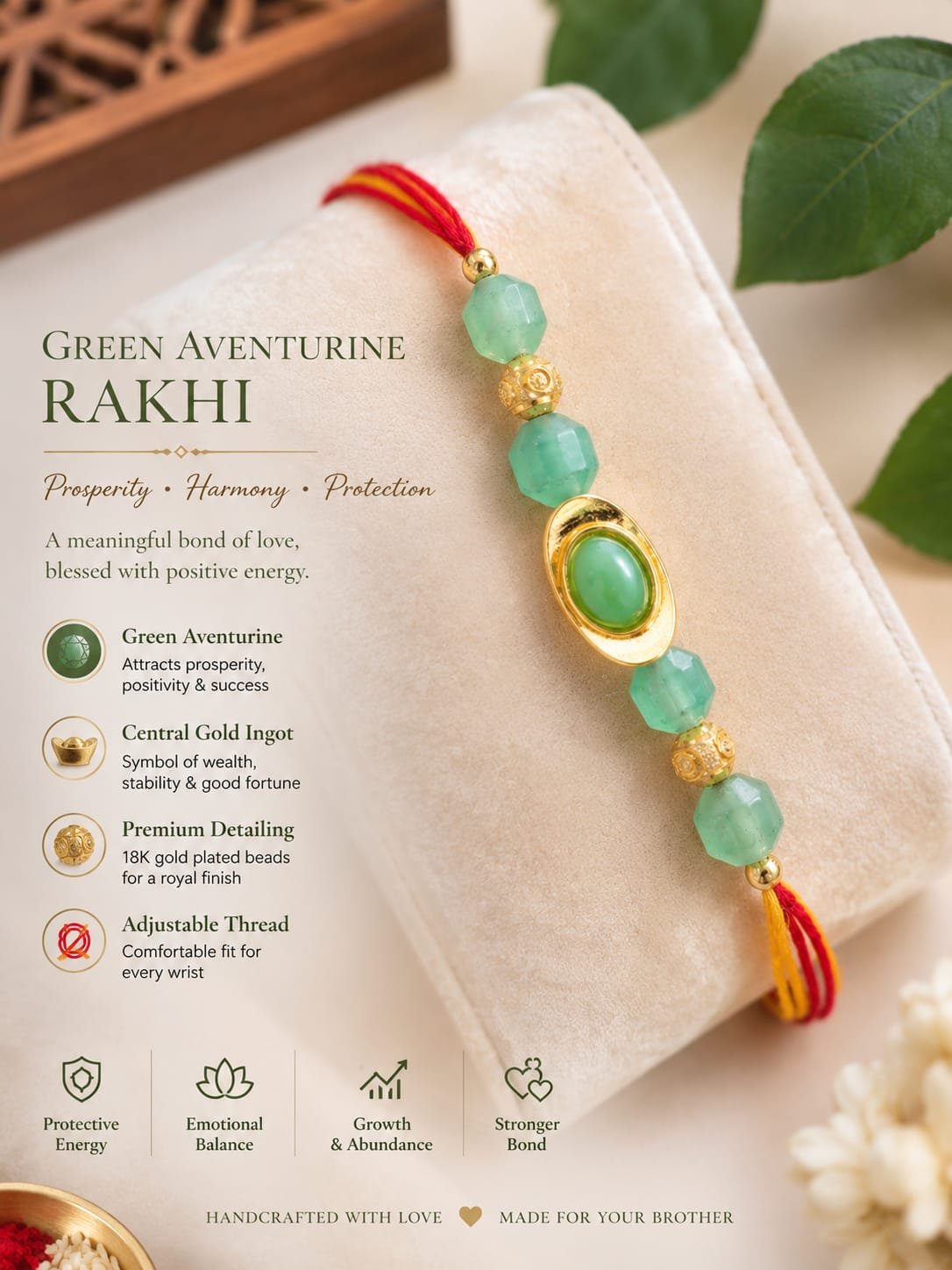 WhatsApp Image 2026-07-03 at 9.14.23 PM (1) Green Aventurine Rakhi