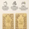Golden God of Wealth Amulet Card