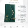 Zibu Design Ladies Purse with Green Jade Zibu Coin Charm