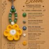 Sunshine Bloom Keychain