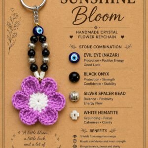 Sunshine Bloom Keychain