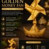 Feng Shui Golden Money Fan