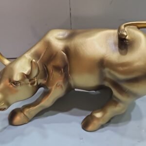 Golden Charging Bull