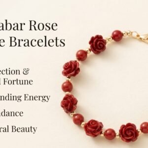 Cinnabar Rose Bracelet