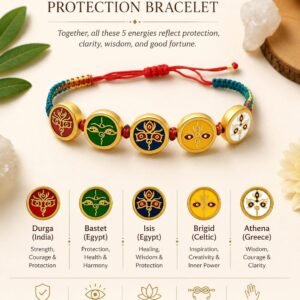 5 Goddess × 5 Evil Eye Protection Bracelet