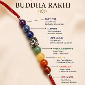 7 Chakra Buddha Rakhi