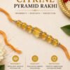 Citrine Pyramid Rakhi