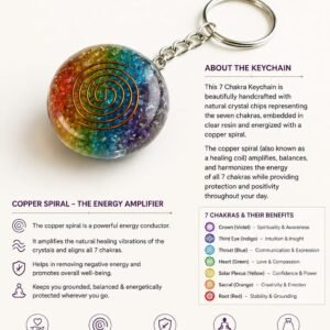 7 Chakra Keychain