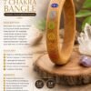 Neem Wood 7 Chakra Bangle
