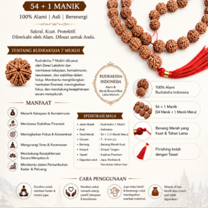 Rudraksha Indonesian Mala