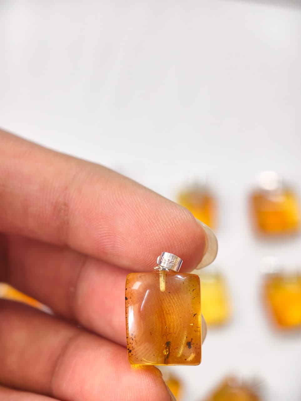 WhatsApp Image 2026-08-01 at 3.44.26 AM (1) Natural Amber Insect Pendant