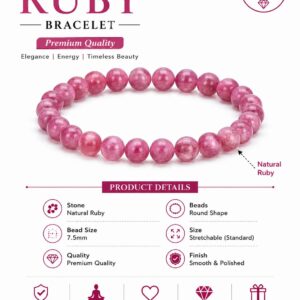 Natural Ruby Bracelet