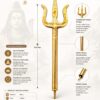 Hollow Brass Trishul