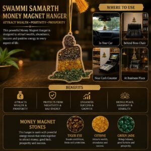 Swammi Samarth Money Magnet Hanger