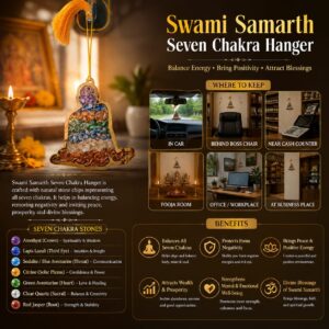 Swami Samarth Seven Chakra Hanger