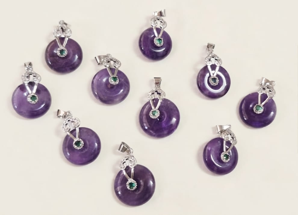 WhatsApp Image 2026-08-10 at 4.38.35 PM Amethyst Donut Pendant